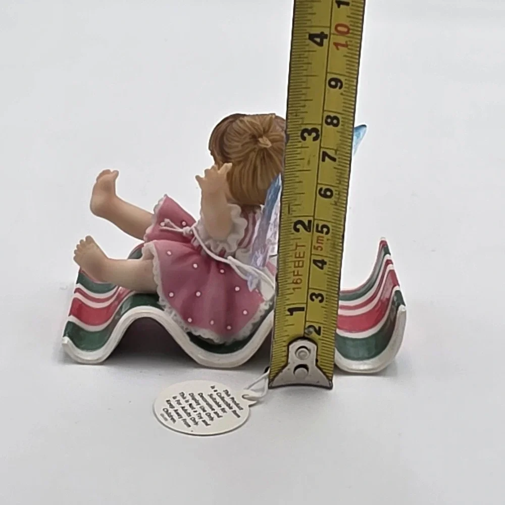 My Little Kitchen Fairies 2006 Ribbon Candy Slide‎ Fairie Figurine #4005700 Xmas